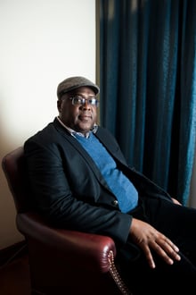 Félix Tshisekedi, à Bruxelles, le 10 février 2017. © Colin Delfosse pour J.A.