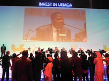 Lors du forum « Investir dans l’UEMOA », à Dubaï, le 10 septembre 2014. © Sarah Owermohle/CC/Flickr