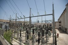 Vue de la centrale électrique de la Senelec de Bel Air, dans la zone industrielle de Dakar, le 14 septembre 2012 © Sylvain CHERKAOUI pour Jeune Afrique