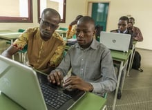 Illustration : école de statistique : université d’Abidjan, Côte d’Ivoire. Mars 2016 © Jacques Torregano pour JA