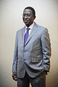 Soumaïla Cissé, ancien ministre malien sous la présidence d’Alpha Oumar Konaré, fondateur de l’Union pour la République et la Démocratie (URD), ici à Paris le 19 octobre 2011 © Vincent Fournier/JA