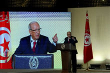 Béji Caïd Essebsi, à Tunis le 10 mai 2017 © Hassene Dridi/AP/SIPA