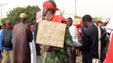 Une manifestation de l’opposition à Dakar, Sénégal, 9 février 2018. © AFP