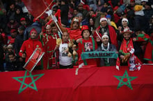 Pendant les matchs préparatoire au Mondial 2018 en Russie. © MAbdeljalil Bounhar/AP/SIPA