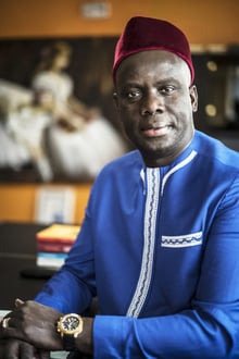 Malick Gakou, président du Grand Parti, le 28 mars 2018.© Sylvain Cherkaoui/Cosmos pour JA © Sylvain Cherkaoui/Cosmos pour JA