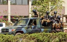 Une unité de l’armée burkinabè lors de l’attaque de l’état-major, à Ouagadougou, le 2 mars 2018. (Photo d’illustration) © Ludivine Laniepce/AP/SIPA.