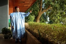 Le Nigérien Mahamadou Issoufou, en 2016. © Vincent Fournier/Jeune Afrique