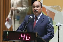 Le chef de l’État mauritanien, Mohamed Ould Abdelaziz, au siège des Nations unies en 2014. © John Minchillo/AP/SIPA