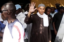 Karim Wade, le fils de l’ancien président sénégalais, est le candidat du Parti démocratique sénégalais (PDS) à la présidentielle de 2019. © AFP