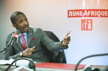 Kibily Touré (Sénégal), à RFI le 30.11.2018 © Vincent Fournier/JA