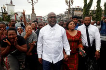 Félix Tshisekedi, le leader de l’UDPS, a été donné vainqueur de la présidentielle par les résultats provisoires de la Ceni, le 10 janvier 2019 à Kinshasa © Reuters