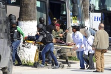 L’attentat du musée du Bardo, à Tunis, le 18 mars 2015, a fait 22 morts. © Hassene Dridi/AP/SIPA
