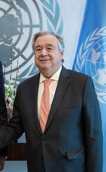 António Guterres, le secrétaire général de l’ONU. © UN/E. Schneider