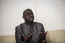 Thierno Bocoum, à Dakar en mars 2018. © Sylvian Cherkaoui / Cosmos pour Jeune Afrique