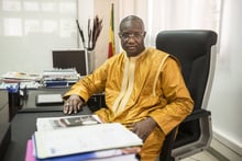 Mouhamadou Makhtar Cissé, à Dakar, en juillet 2015. © Sylvain Cherkaoui pour JA.