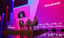 Maurice Lévy, Paul Kagame et Macky Sall, au salon VivaTech à paris © Source : présidence sénégal