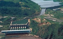 Le barrage Inga III, en RD Congo © Crédit : AEE Power