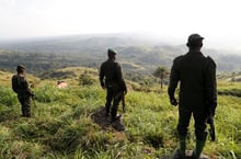 Des soldats des FARDC lors d’une opération ciblant les rebelles ADF, près de Beni, en décembre 2018 (illustration). © REUTERS/Goran Tomasevic