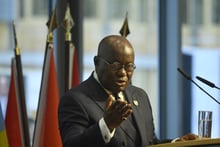 Nana Akufo-Addo, président de la République du Ghana. © John MacDougall/AP/SIPA/2019.