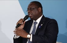 Macky Sall à Paris, le 11 novembre 2018. © Yoan Valat/AP/SIPA