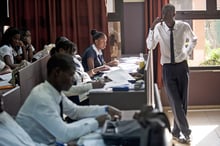 L’école de management ISM, au Sénégal. © Sylvain Cherkaoui pour JA