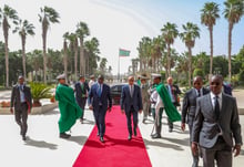 Visite officielle du président sénégalais à Nouakchott pour signer des accords de coopération, en février 2020. © Papa Matar Diop/Présidence Sénégal