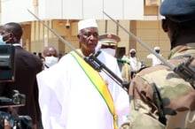 Cérémonie d’investiture de Bah N’Daw, le 25 septembre 2020. © EMMANUEL DAOU BAKARY