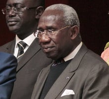 Iba Der Thiam à l’Assemblée nationale française, en mai 2010. © JACQUES DEMARTHON / AFP