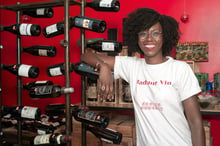 La Dakaroise Martine Faye, à la tête de la cave à vins Africa Gourmet © Martin Dixon 2020