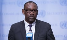 Abdoulaye Diop, le ministre malien des Affaires étrangères à l’ONU, en 2016. © Luiz Rampelotto/EuropaNewswire/SIPA