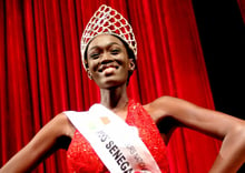 Miss Sénégal 2020, Fatima Dionne. © DR