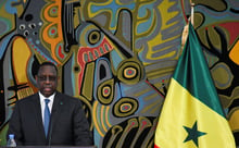 Macky Sall, en février 2020. © Moustafa Cheaiteli/REUTERS