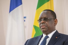 Macky Sall à Paris, le 27 août 2020. © ROMUALD MEIGNEUX/SIPA