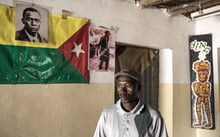 Un partisan du MFDC au siège du mouvement, à Ziguinchor, le 11 février 2021. © JOHN WESSELS/AFP