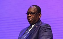 Macky Sall au salon Viva Technology, en 2019 © Xavier POPY/REA