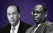 David Malpass ( à g.) et Macky Sall.