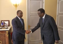 Macky Sall et Amadou Bâ. © DR/présidence Sénégal