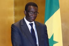 Amadou Ba, Premier ministre sénégalais. © The Yomiuri Shimbun via AFP.