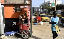 Orange Money au Sénégal © SEYLLOU / AFP.