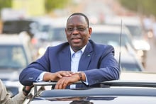 Macky Sall maintient le mystère quant à une possible candidature lors de la prochaine élection présidentielle au Sénégal. © Facebook / Présidence du Sénégal.