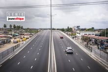 L’échangeur du pont Henri Konan Bédié, à Abidjan, construit lors du premier quinquennat du président ivoirien Alassane Ouattara. © Guillaume Binet/MYOP pour JA