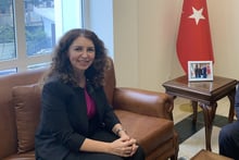 L’ambassadrice de Turquie en Guinée équatoriale, le 1er juin 2022. © Twitter Ambassade Turquie à Malabo