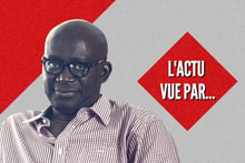 L’historien sénégalais Mamadou Diouf. © Montage JA : Sylvain Cherkaoui pour JA