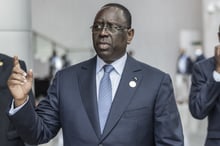 Macky Sall, le 19 février 2023. © Amanuel Sileshi / AFP