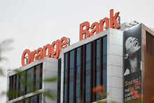 Orange Bank Africa est pour le moment implanté uniquement en Côte d’Ivoire (ici le siège de l’entreprise, à Abidjan). © Sia KAMBOU/AFP.