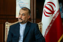 Hossein Amir Abdollahian, ministre irnaien des Affaires étrangères, à Téhéran, le 5 novembre 2022. © UPI/Newscom/SIPA