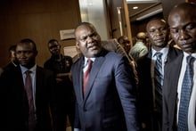 L’ancien président de la Commission électorale nationale indépendante (Ceni) et le fondateur du parti l’Action pour la dignité du Congo et de son peuple (ADCP), Corneille Nangaa, le 2 janvier 2019 à Kinshasa. © John WESSELS / AFP