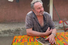 Henri Dalbiès, à Palmarin, dans le Delta du Saloum, au Sénégal. © DR