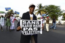 À Dakar, en 2018. © SEYLLOU/AFP