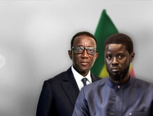 Amadou Ba, le candidat de la coalition au pouvoir, a reconnu sa défaite face à l’opposant Bassirou Diomaye Faye. © Photomontage : JA